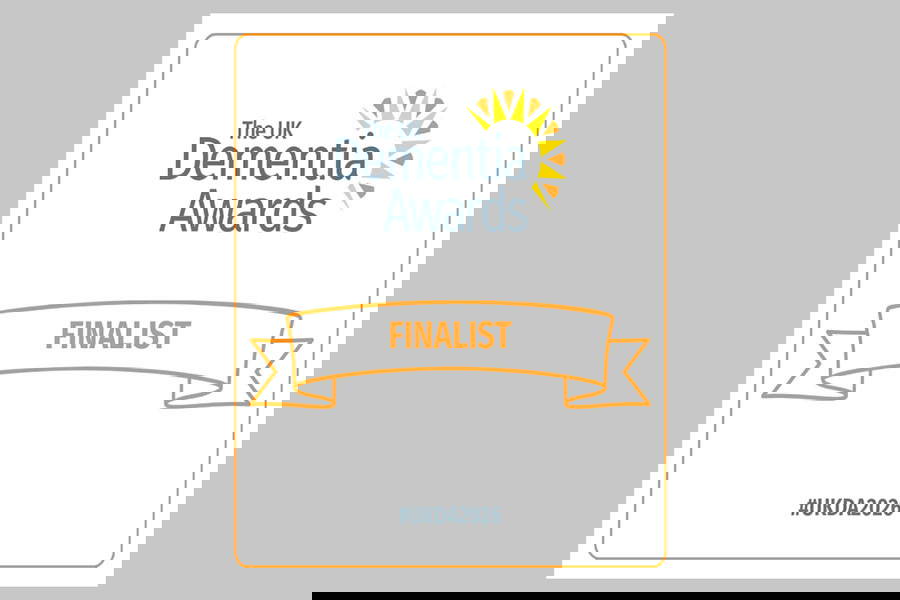 Finalists for the UK Dementia Awards logo